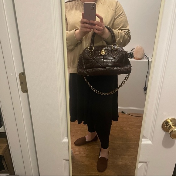 Marc Jacobs quilted leather satchel - Picture 15 of 16